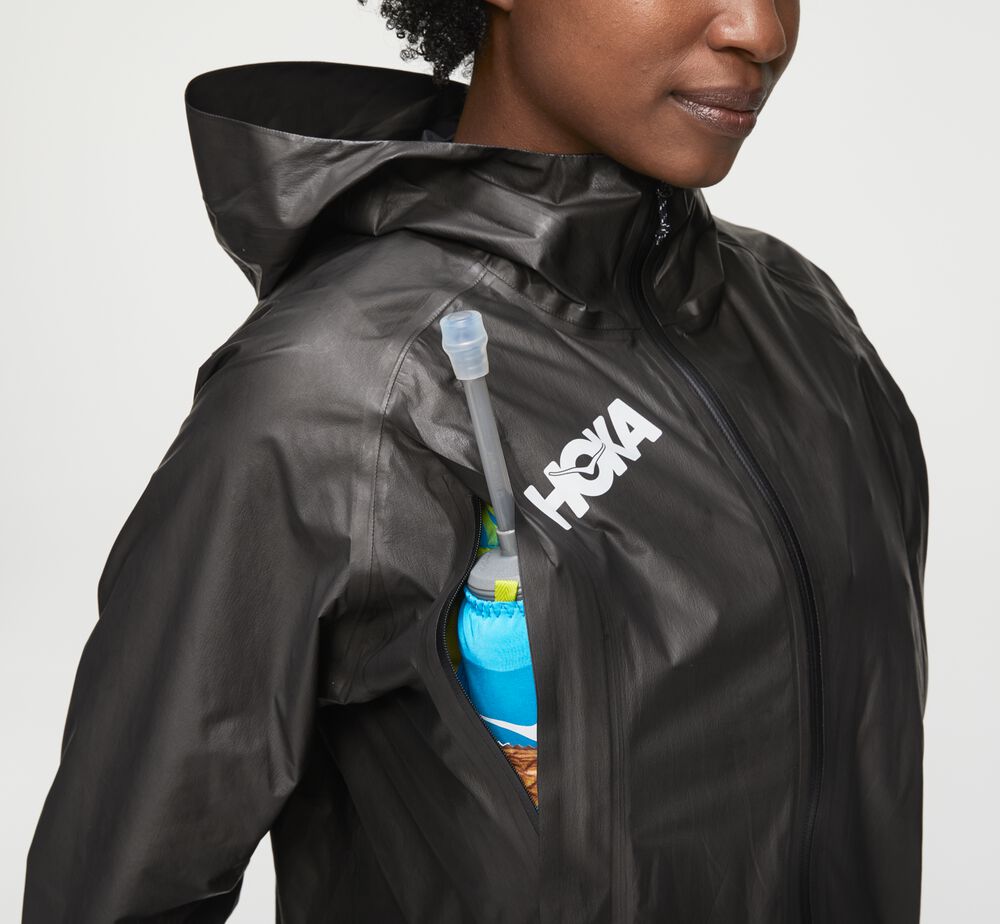 Hoka One One GORE-TEX Shakedry™ Jacka Dam Svarta - SE-9421605